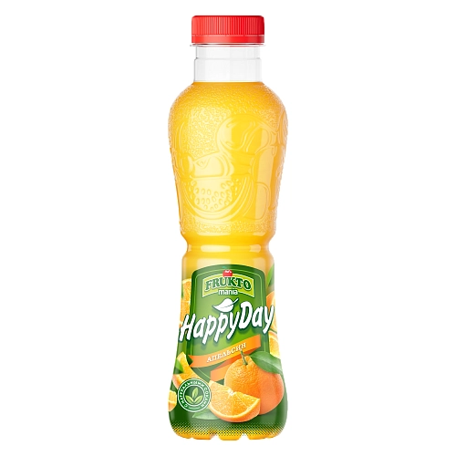 Сокосодержащий напиток Fruktomania Happy day Апельсин 0.5 литра, 12 шт от магазина Одежда+