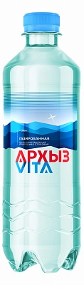 Вода "Архыз" 0.5 литра, газ., ПЭТ, 12 шт. в уп от магазина Одежда+