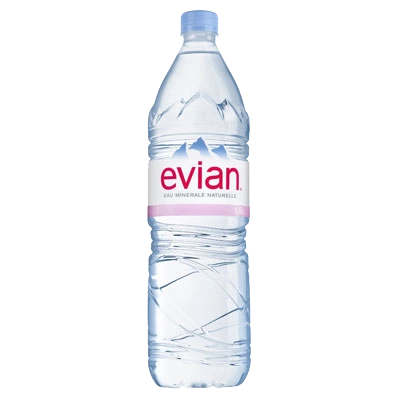 Минеральная вода без газа "Evian/Эвиан" 1,5 литра пэт. Упаковка 6 шт.)
