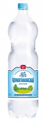 Вода "Черноголовская" 1.5 литра, негаз., ПЭТ, 6 шт. в уп. от магазина Одежда+