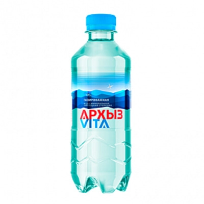 Вода "Архыз" 0.33 литра, газ., ПЭТ, 12 шт. в уп. от магазина Одежда+
