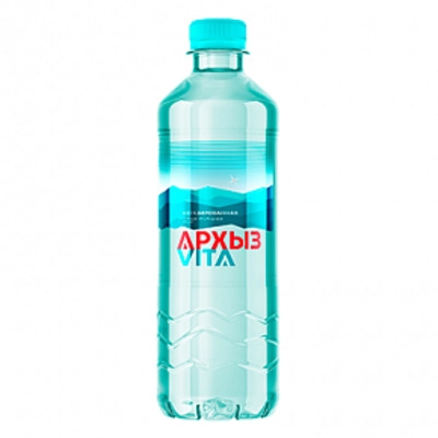 Вода "Архыз" 0.5 литра, негаз., ПЭТ, 12 шт. в уп.