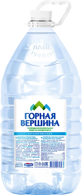 Питьевая вода "Горная вершина" 5 литров от магазина Одежда+