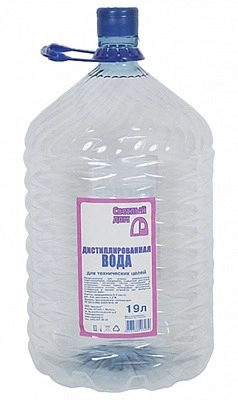 Дистиллированная вода 19 литров, ПЭТ от магазина Одежда+